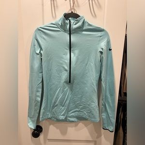 Blue Nike quarter zip! Great color, size small!